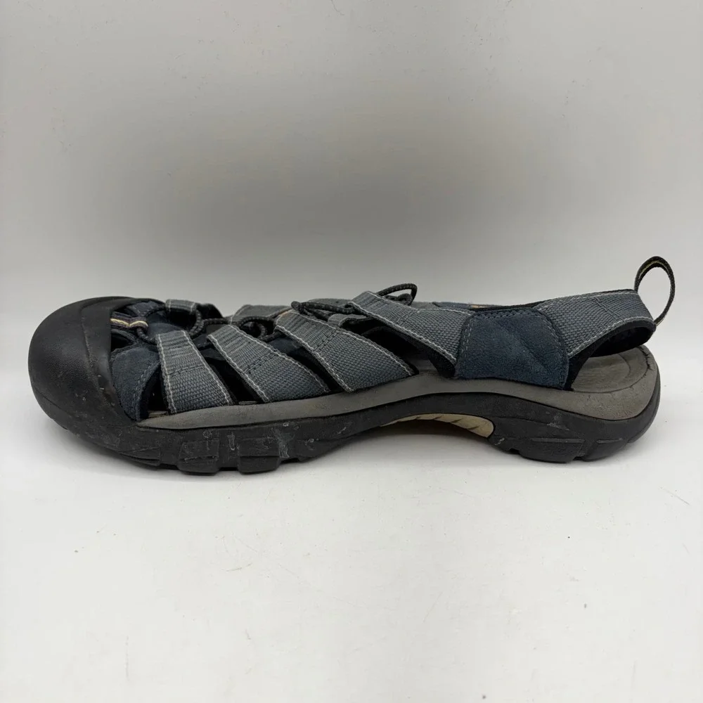 Keen Newport H2 Mens‎ 13 EU 47 Waterproof Hiking Sandals Blue Grey 1001938